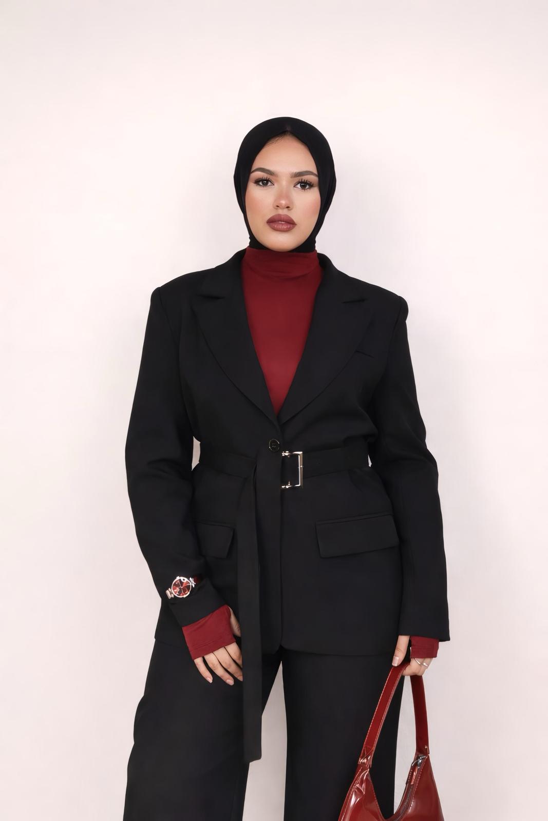 Noir Absolu Suit - Black
